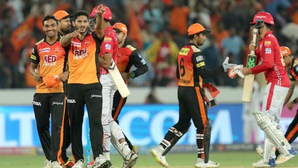 SRH vs KXIP - Sunrisers Hyderabad beat Kings XI Punjab by 13 runs, move to second